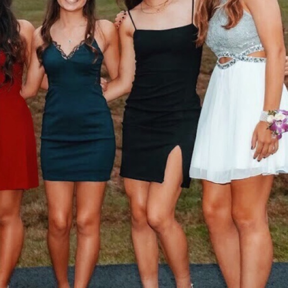 Lulu’s Mini Black Dress